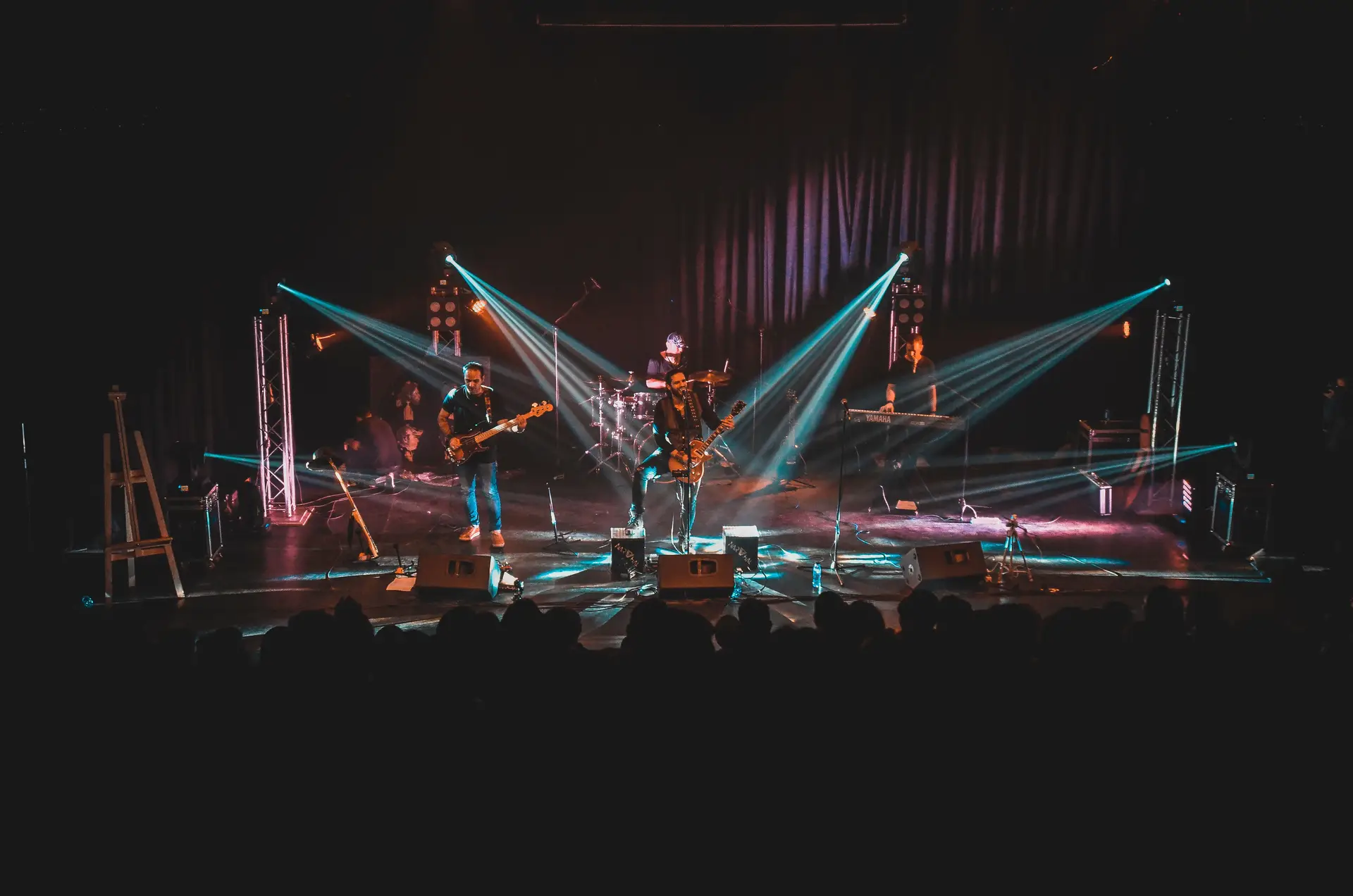 concert festival event stage and av hire Liverpool